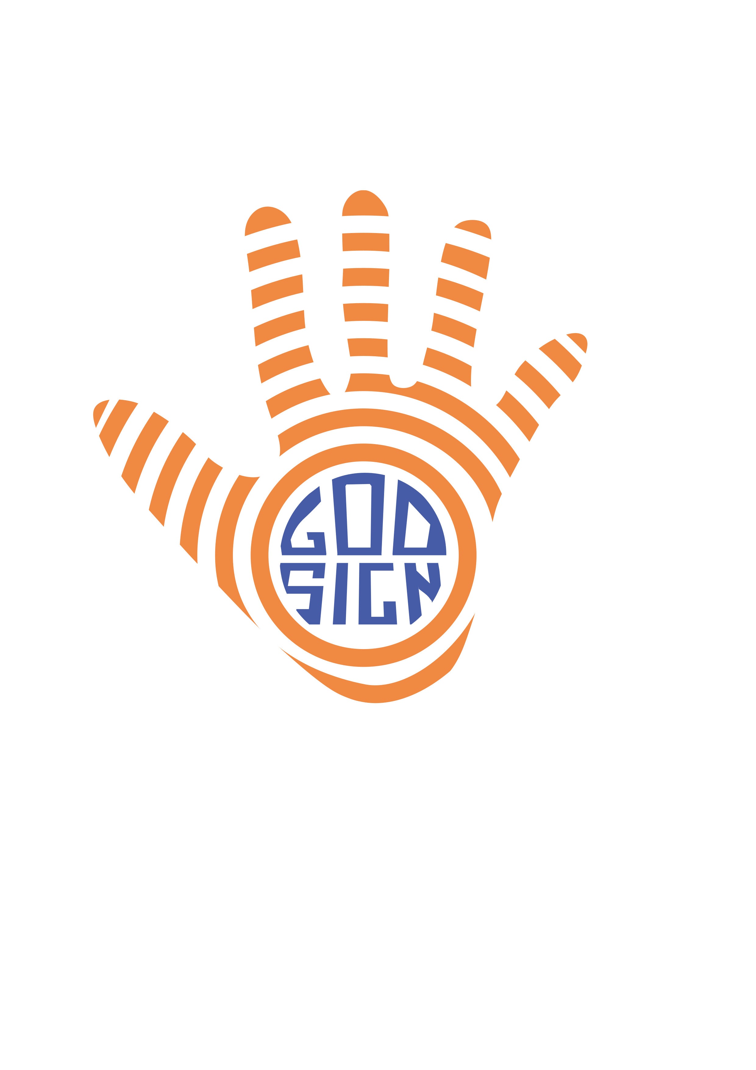 God Sign (sketched with pure faith)